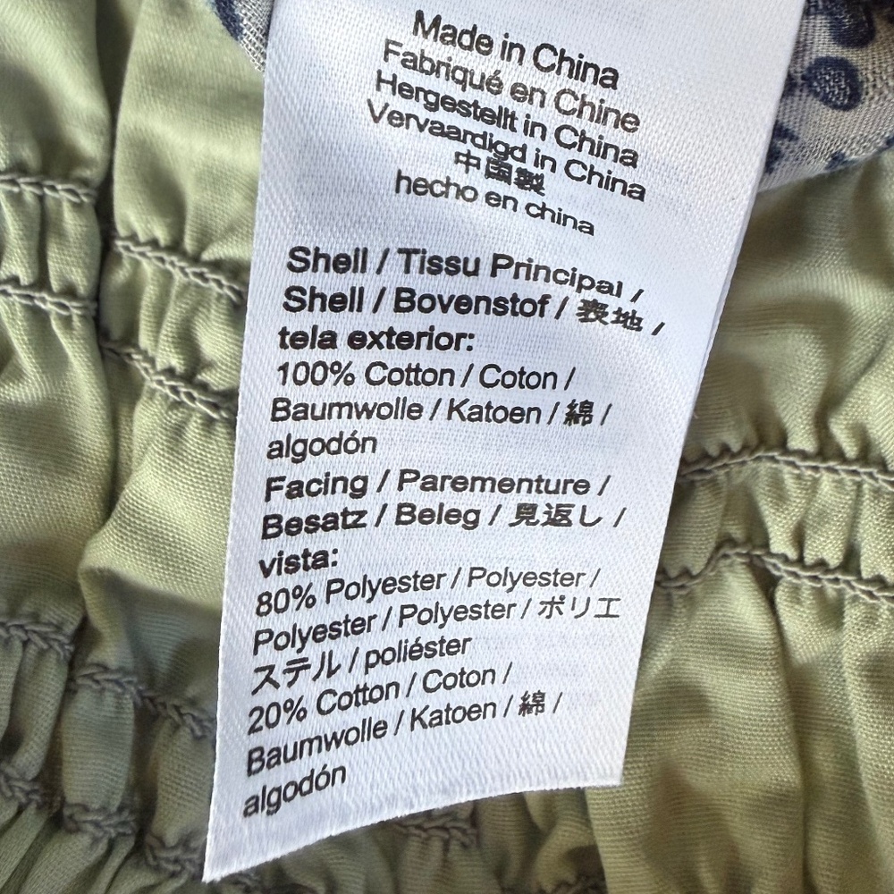 Madewell Smocked Pull-On Shorts in Florentine Floral - Picture 9 of 11